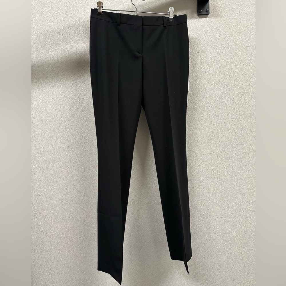 Boss Hugo Boss full-length black wool Trousers. Size 4.